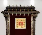 Gold-Plated Yantra Art